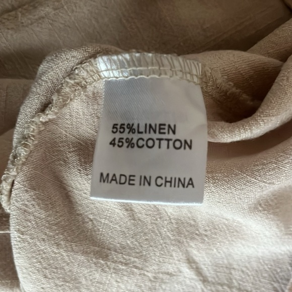 Princess Poly Beige Mini Skirt Size 12 - Picture 8 of 8